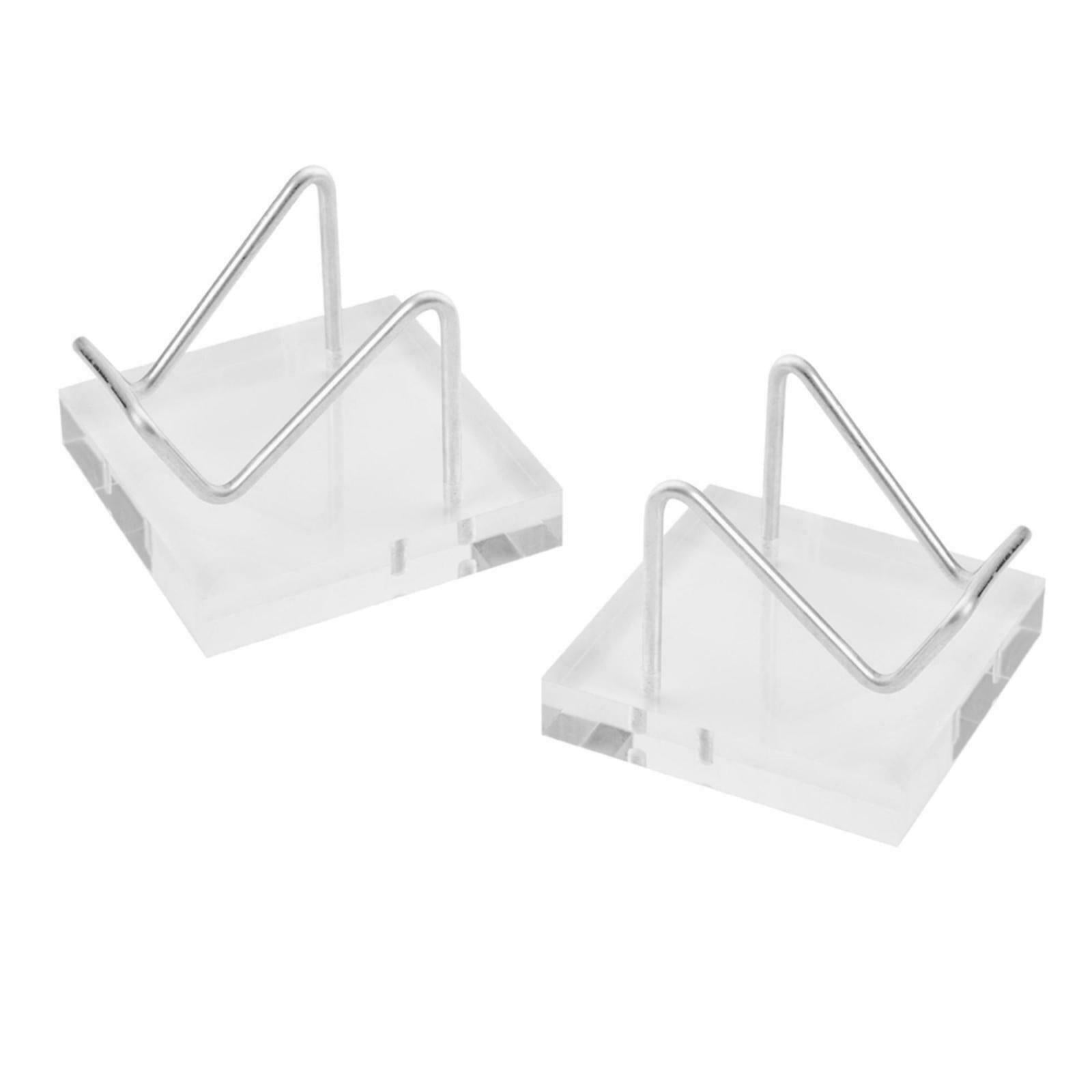 Acrylic Crystal Display Stand For Stones Mineral Specimens Amethyst Display