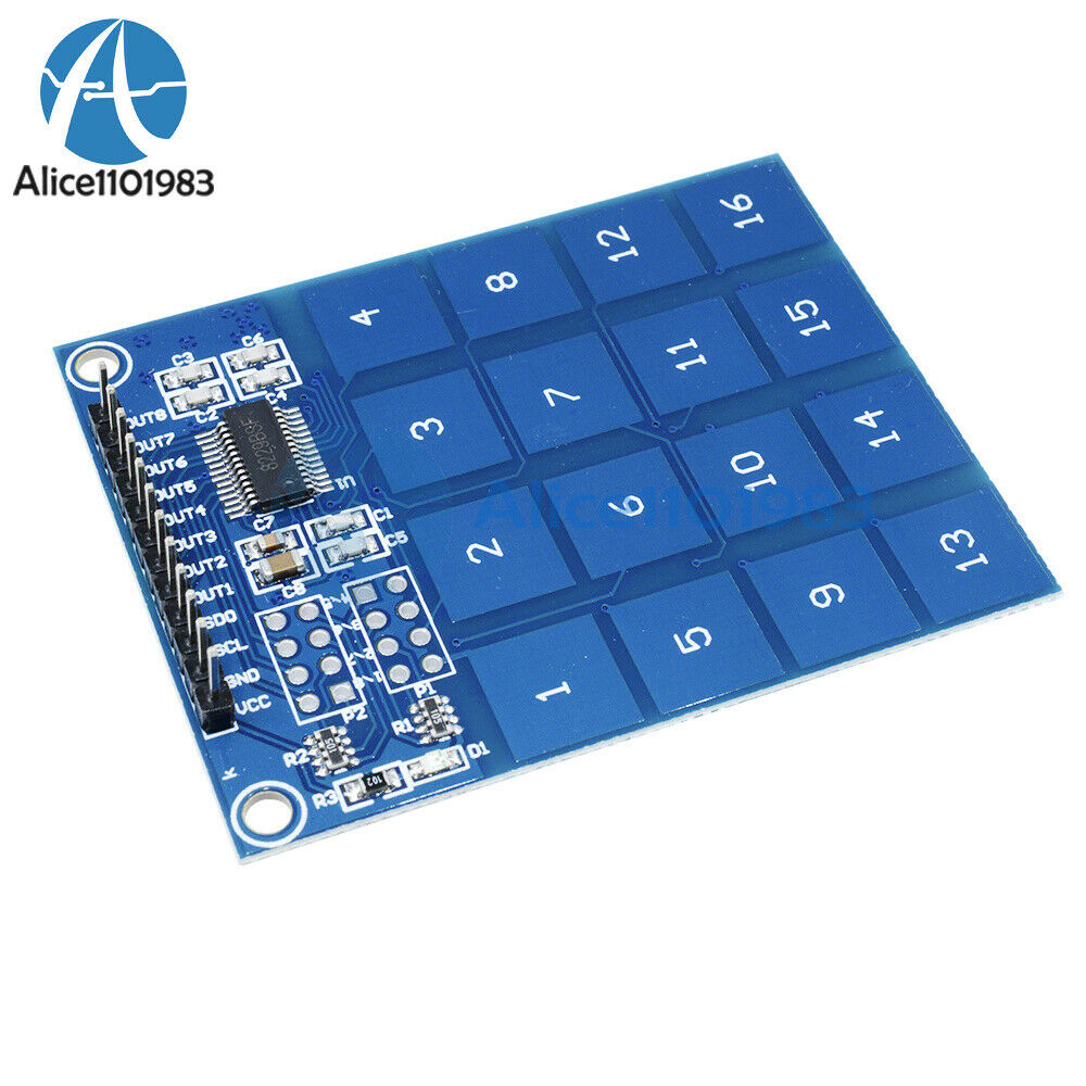 5PCS TTP229 16-Channel Digital Capacitive Switch Touch Sensor Module for Arduino