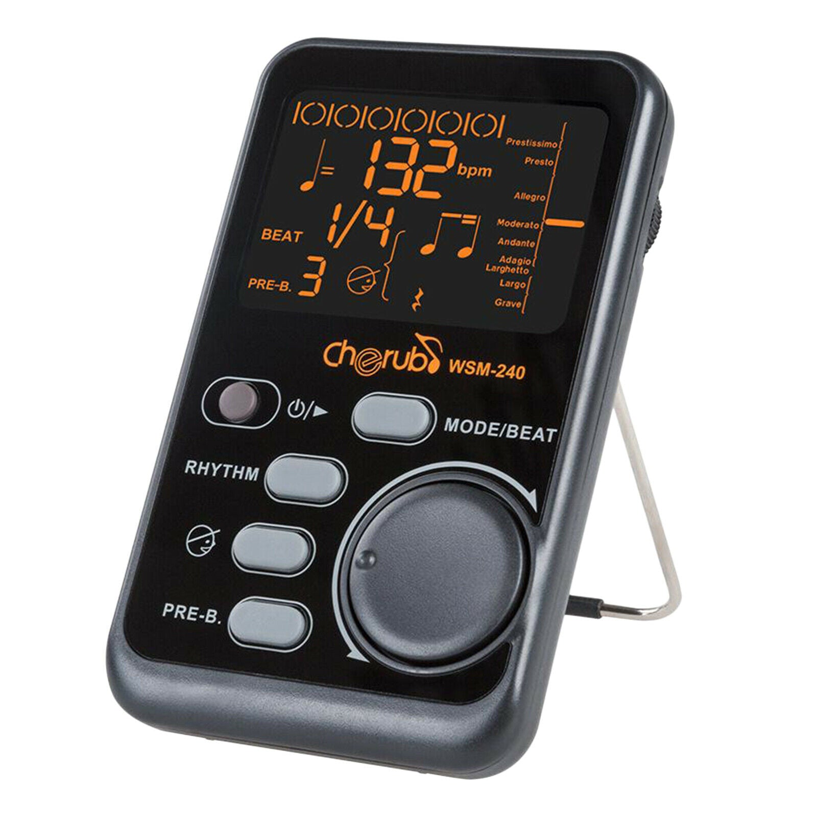 Portable LCD Digital Metronome Tuner for Violin Guitar Drum Bass Universal