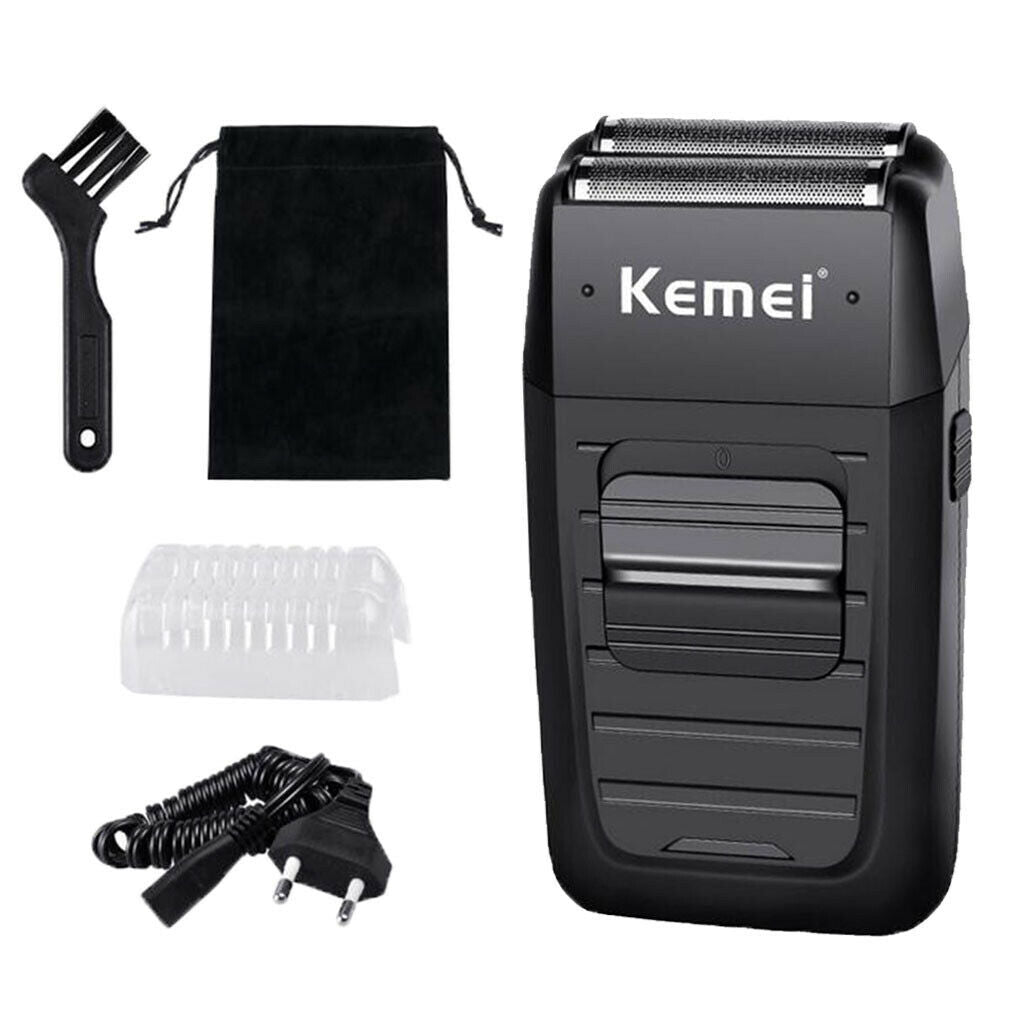 Portable Mini Reciprocating Cordless Powerful Twin Blade Electric Razor