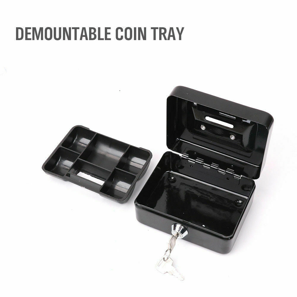 Stainless Steel Petty Cash Box Security Lock Can Lock High Quality Metal Safe