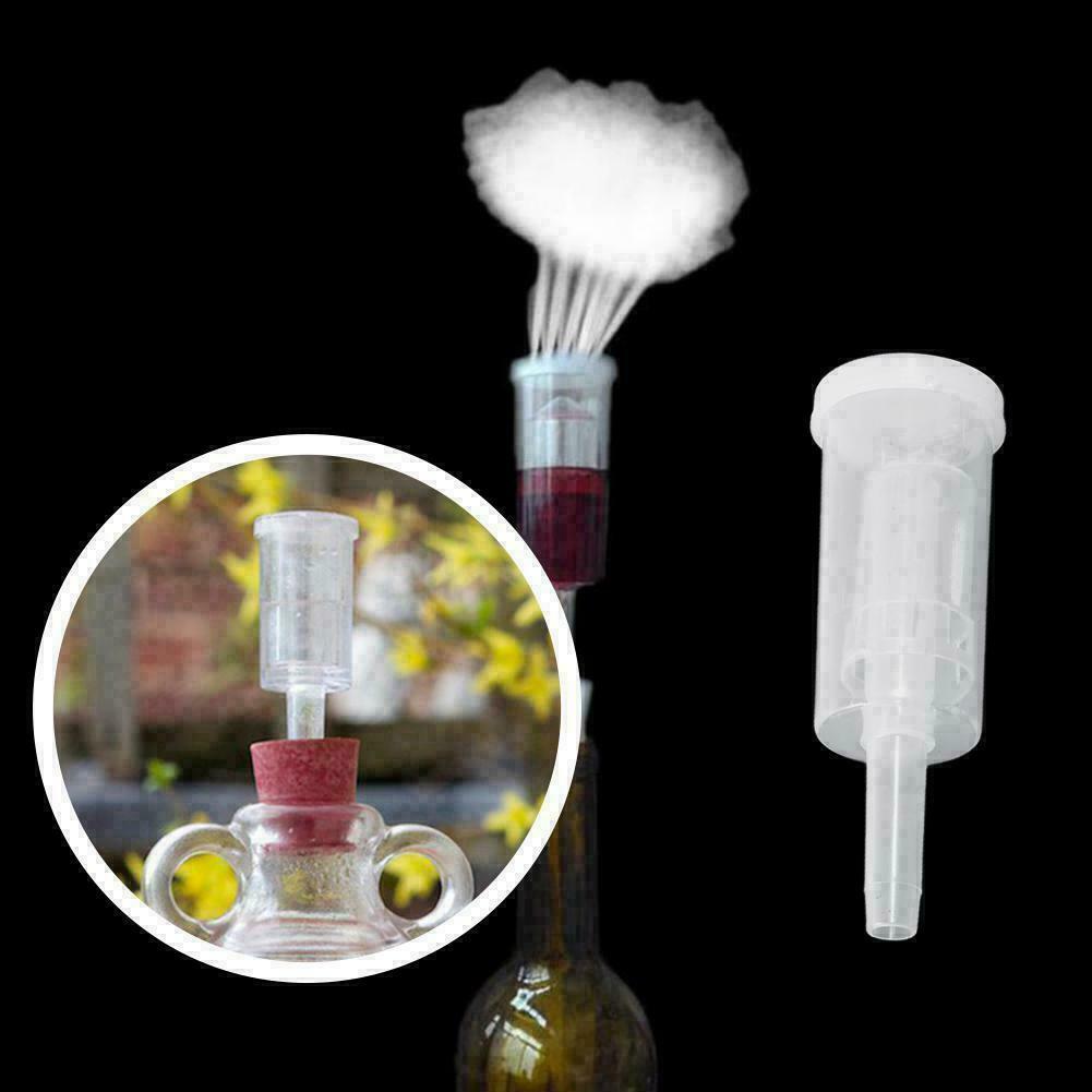 Cylinder Fermentor Airlock w/ Grommet / Air Lock Home Wine Valve AU Brew V4P4