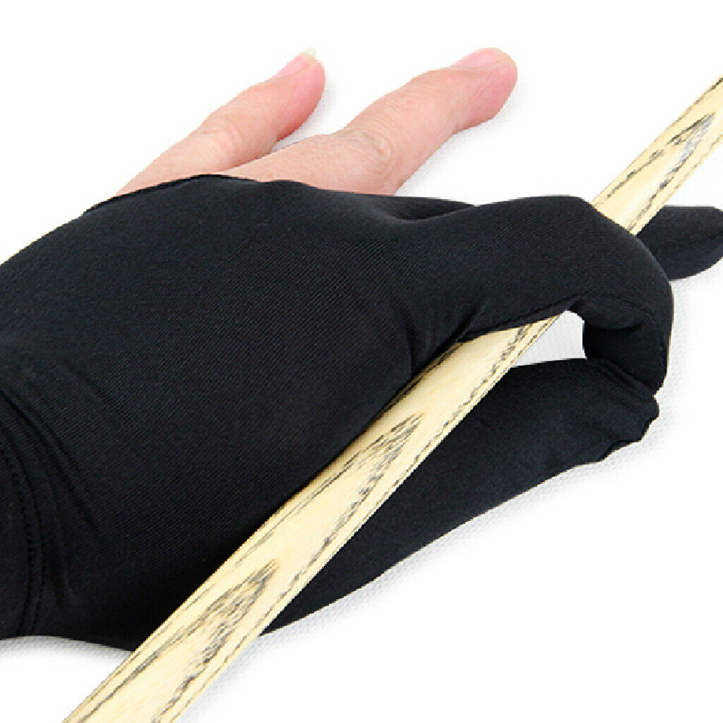 15X Woman Elastic Pool 3-Finger Glove Shooters Snooker Gloves Cue Equipment