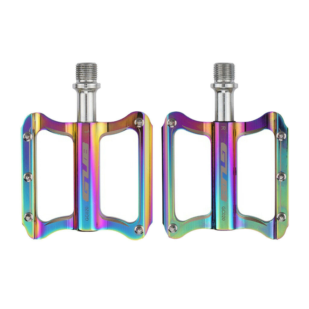 9/16" Pedals Cycling Mountain BMX Bike Bicycle Bearing Flat-Platform Pedals