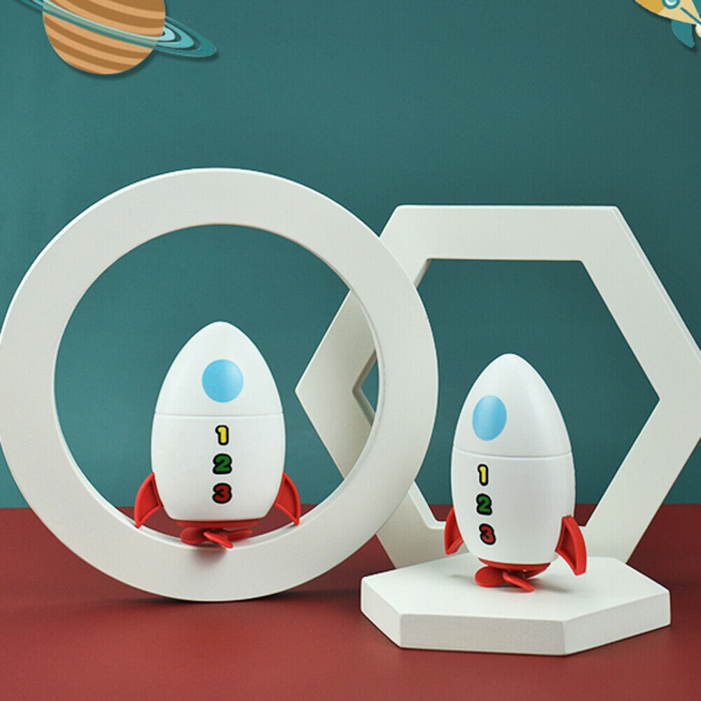 Baby Plastic Bathing Toys Cartoon Clockwork Rocket Children Water Play Toys @