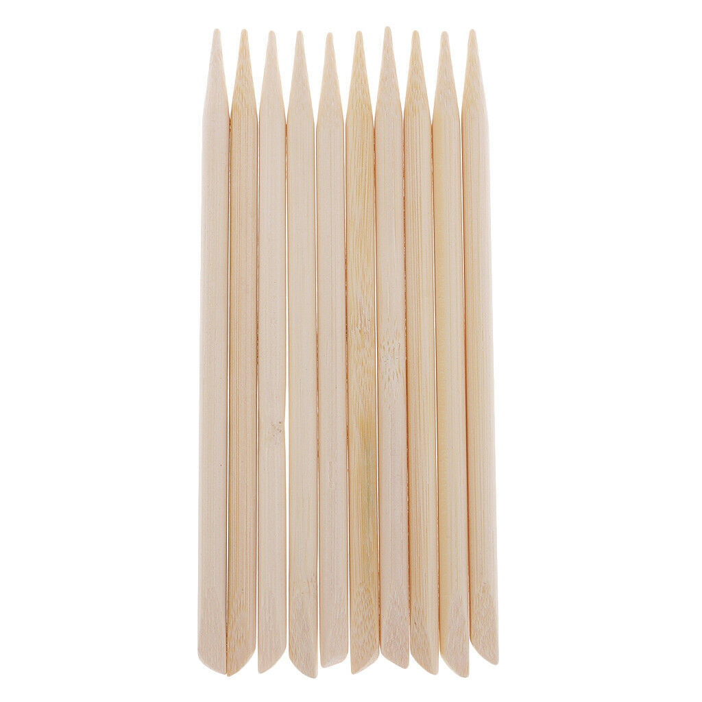 30x Wooden Stylus Brush Wood Scratch Sticks Accessories Scratch Art Surfaces