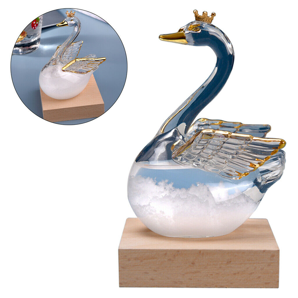Desk Goose Storm Glass Bottle Weather Forecast Predictor Monitor Barometer