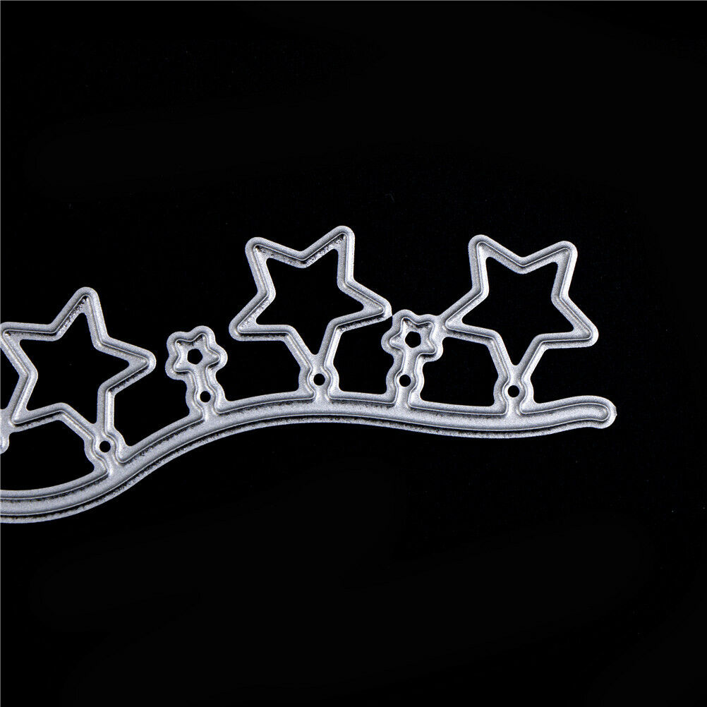 1pc Cutting dies Twinkle Stars lace Scrapbook Metal Stencil Embossing cra.l8