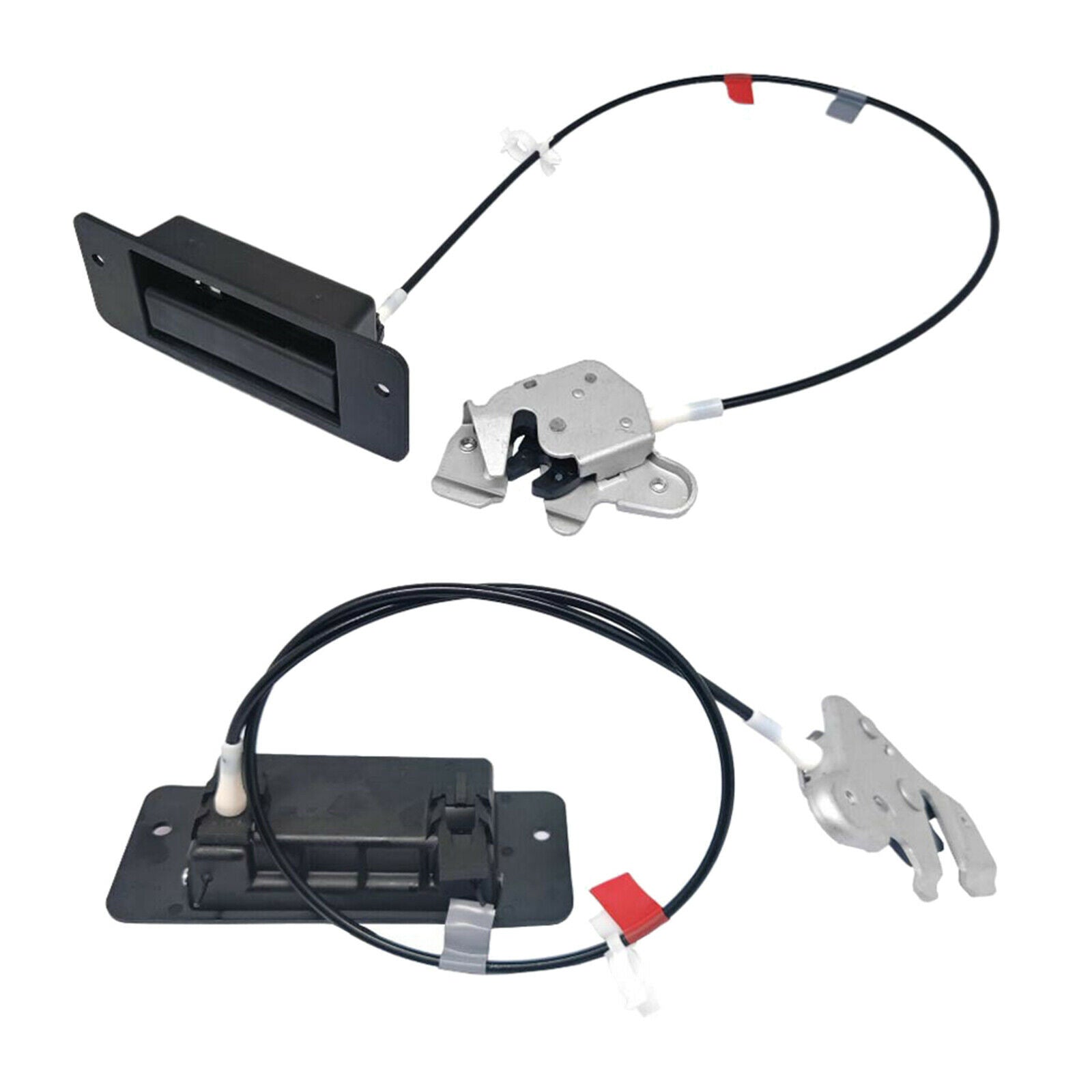 Motor Side Hinged Rear Door Latch with Handle Fits Ford E150 E250 E350