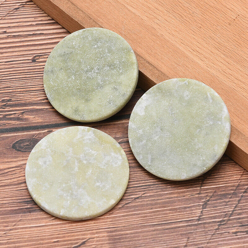 3Pcs Eyelash Extension Jade Stone Glue Adhesive Pallet False Eyelashes To.l8