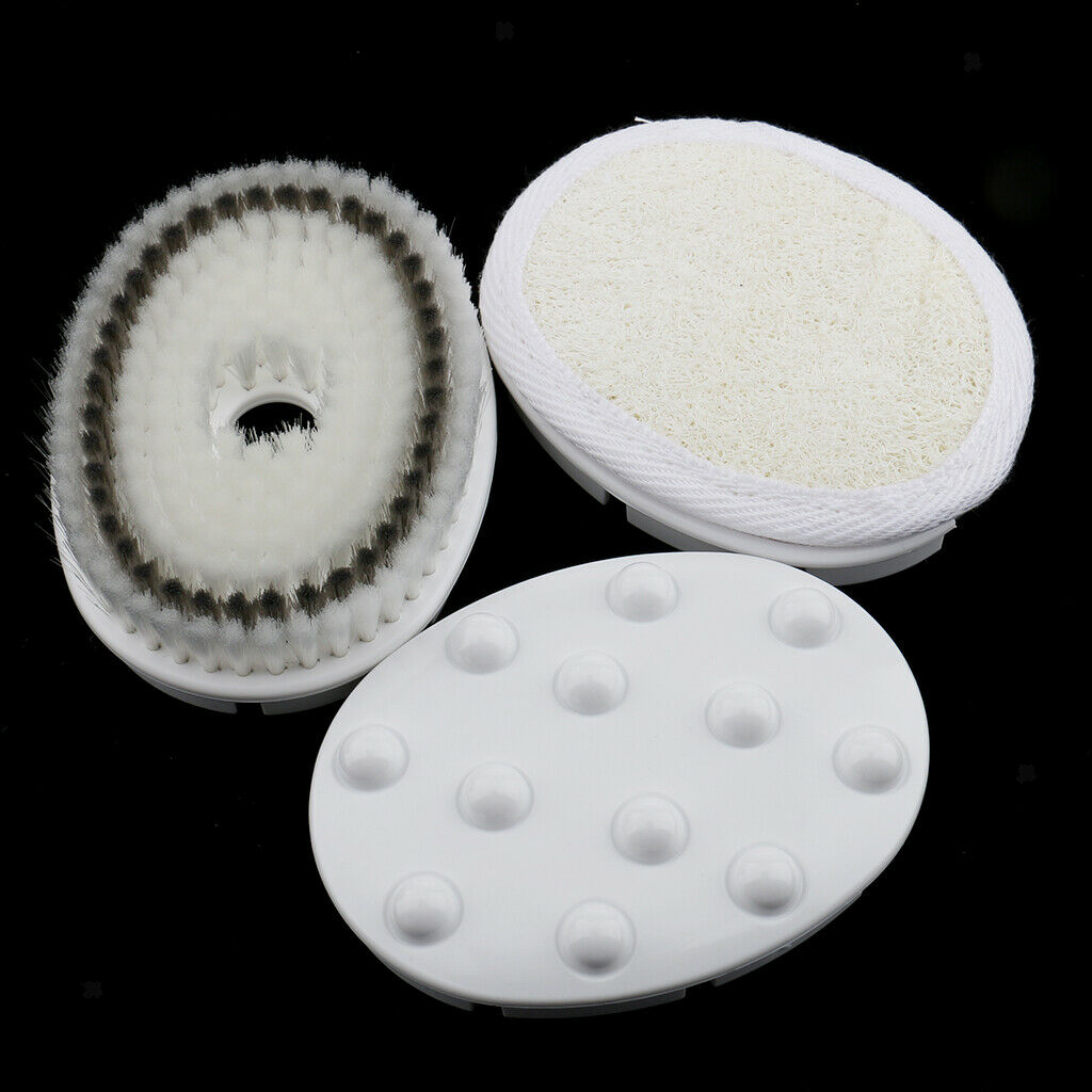 4 In 1 Waterproof Electric Body Spa Cleaning Brush Exfoliator Deep Cleaner