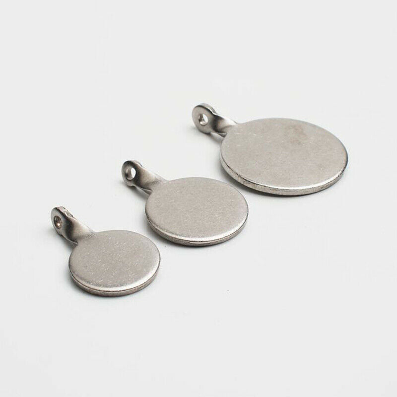 3Pcs Shooting Target 2.5/3/4cm Diameter Stainless Steel Round Bullseye Aim Ou JD