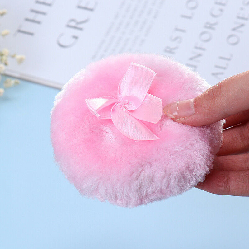 Professional Butterfly Baby Cosmetic Soft Plush Puff Sponge Talcum Makeup .l8