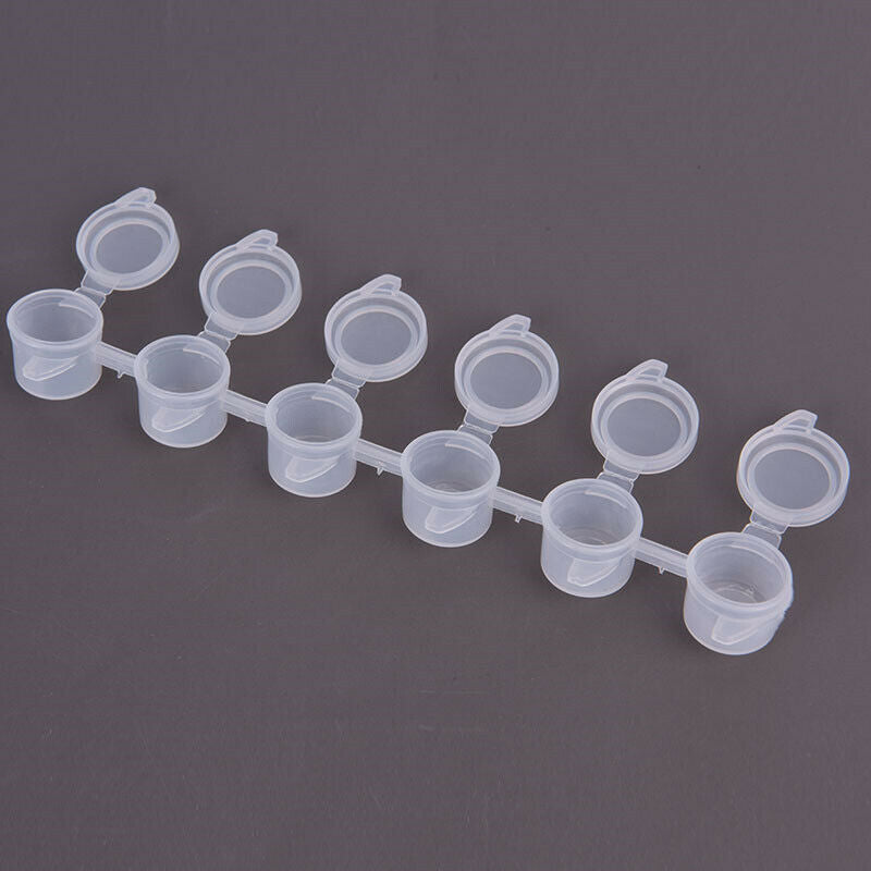 6 Joint 3ml Pigment Container Box Painting Acrylic Paint Supplies Drawing.l8