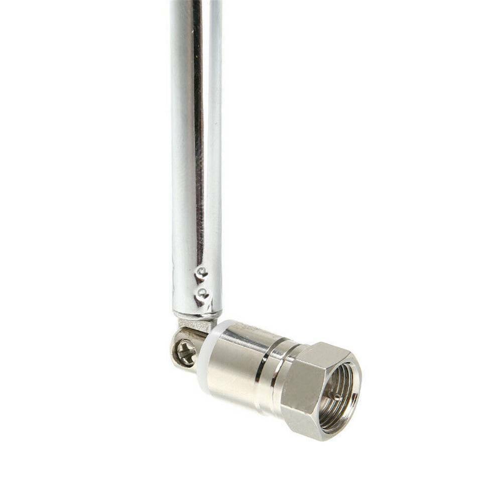1xTelescopic FM Aerial Antenna Indoor for TV FM AM Radio Home Stereo Receiver AV