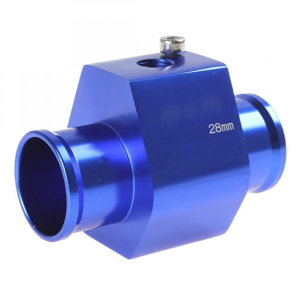 28 MM Car Water Temperature Sensor Gauge Radiator Hose Joint Pipe Adapter S180