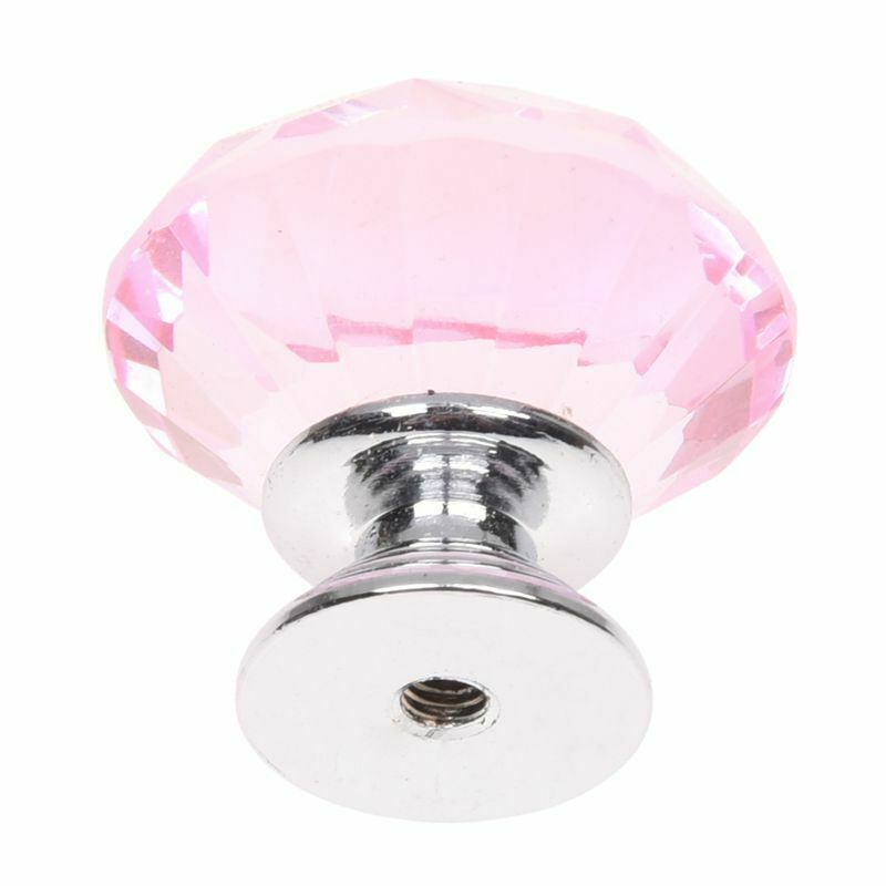 Handles door Crystal knobs cabinet der furniture closet Cabinet 30 mm Knob - pG7