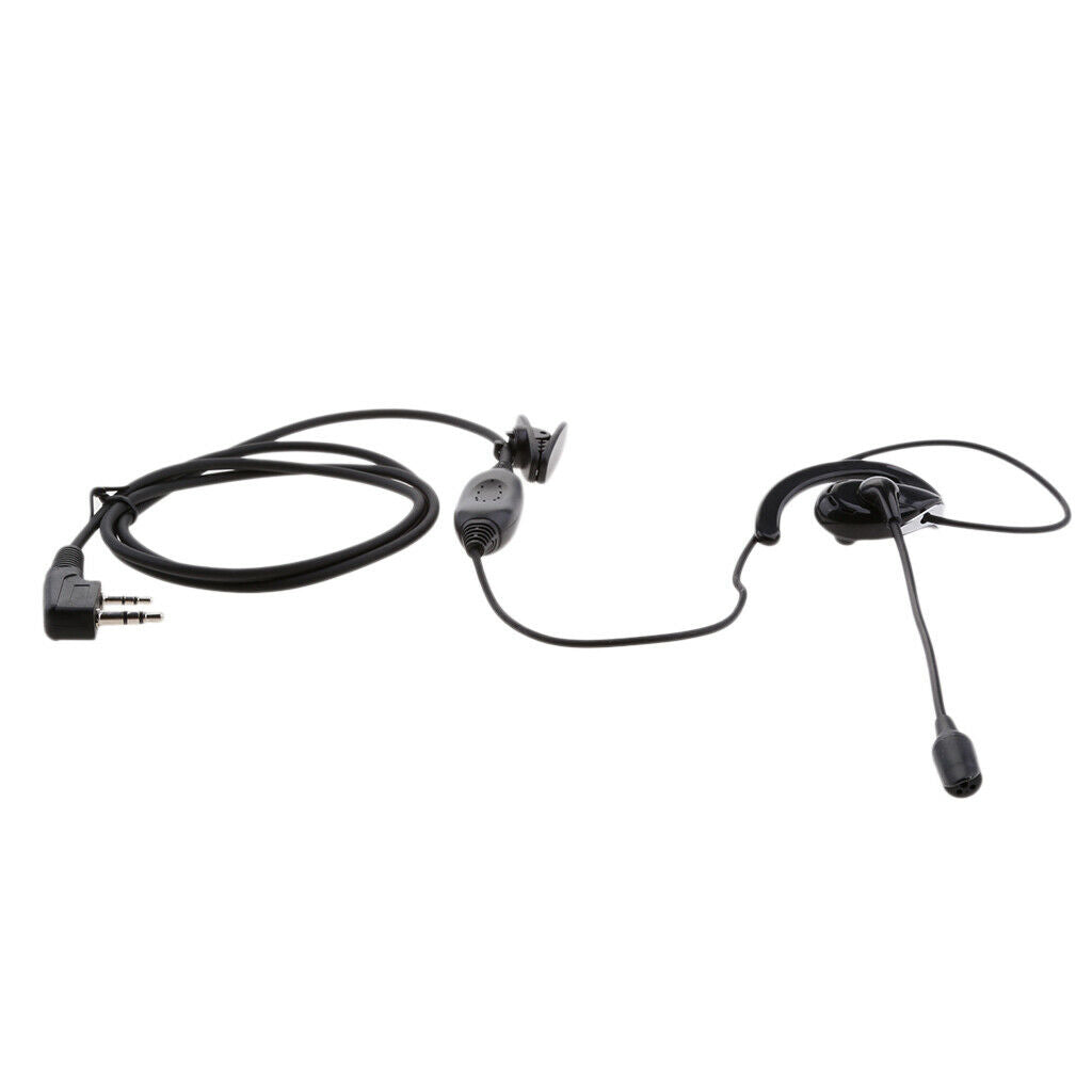 Headset / Earpiece   PTT   Mic   For   Kenwood   Radio   Baofeng   Walkie