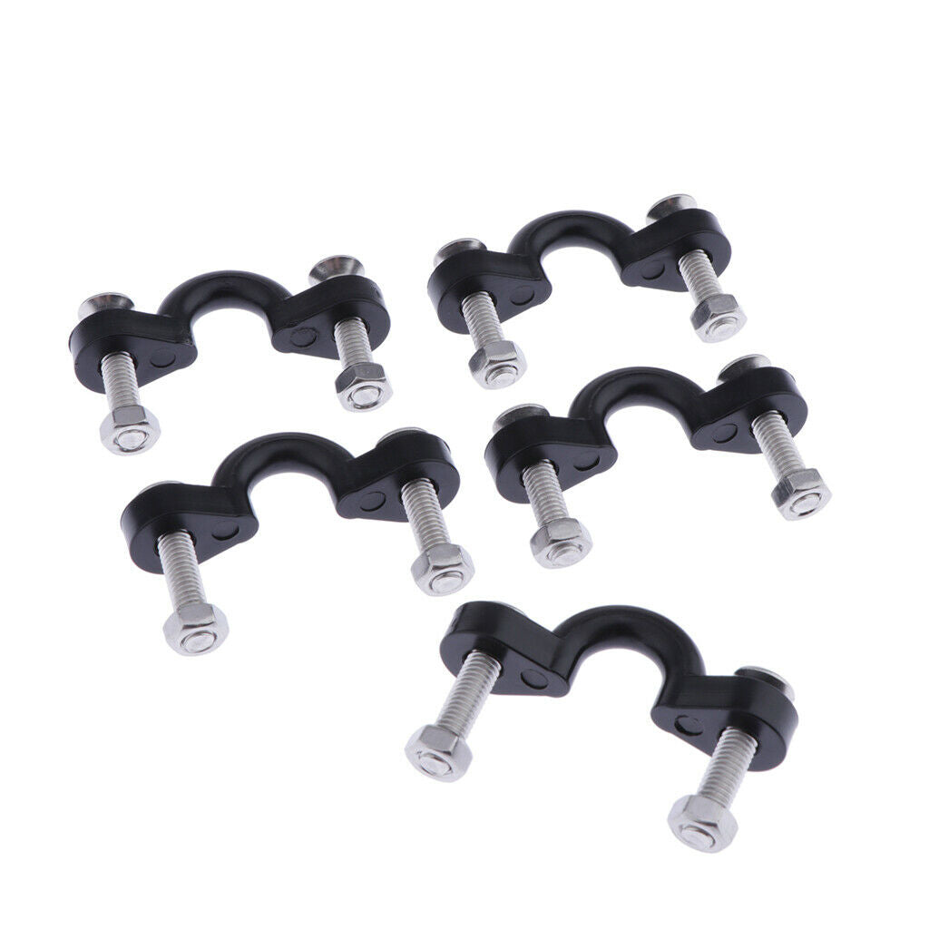 Kayak Pad Eyelets with Screws (pack of 5) Bungee Deck Loops Suitable for Kayaks,