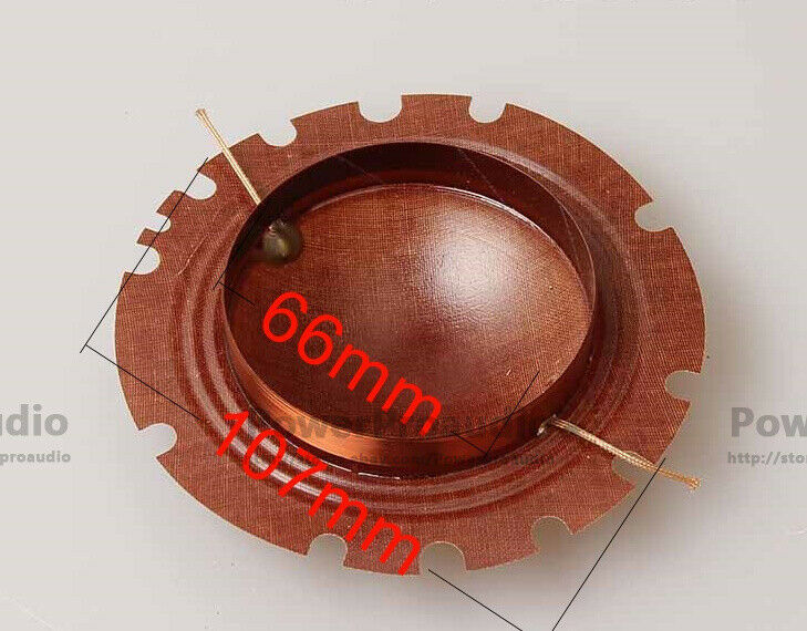 200W 66mm speaker diaphragm Horn tweeter sound film voice coil horn speaker