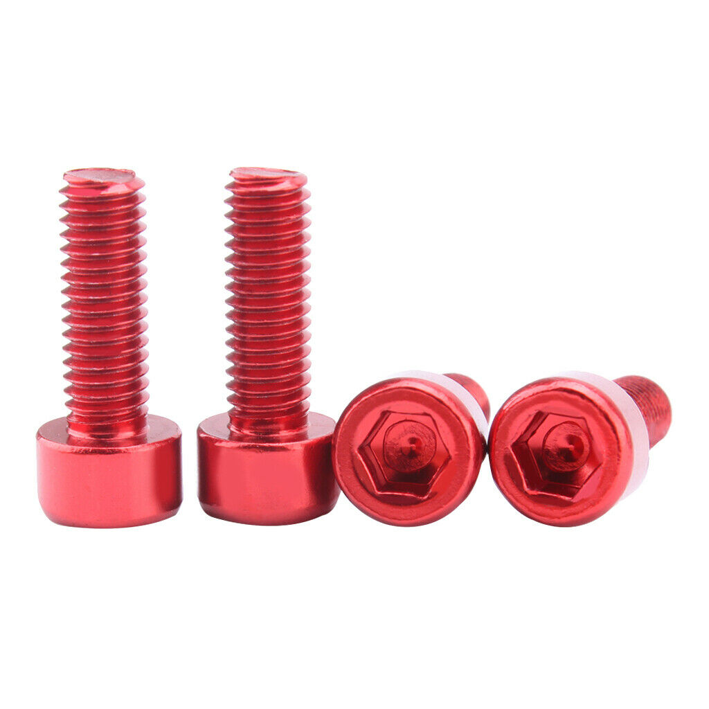 Set of 20 Montain Bike Water Bottle Cage Holder Bolts Screws Durable Bicycle