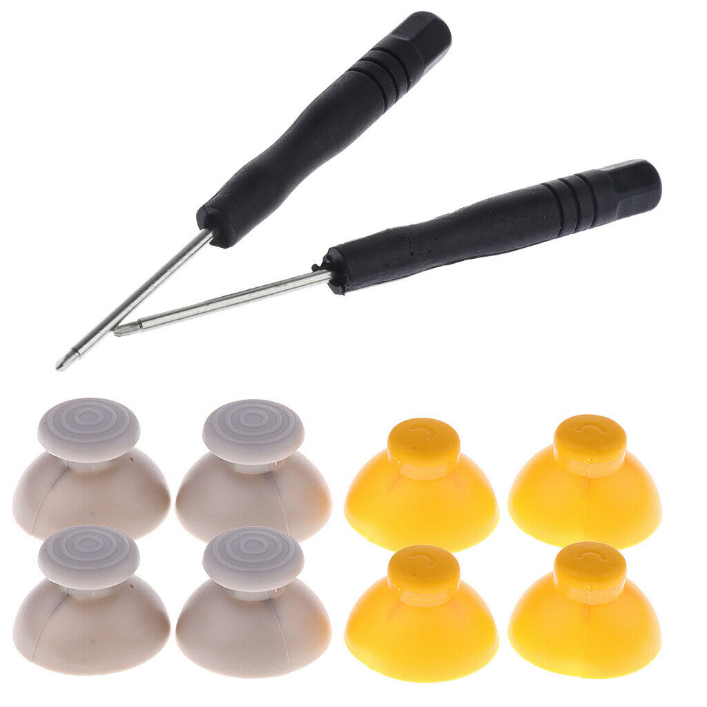 Joysticks Caps + Repair Tools Tri-Wing Screwdriver For Nintendo GameCube NGC