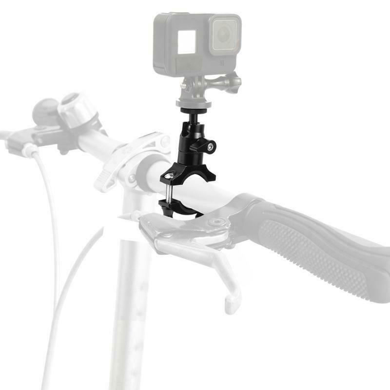 Motor Bike Bracket Clamp 360 Degree Rotation For GO PRO AKASO EK7000 4K Durable