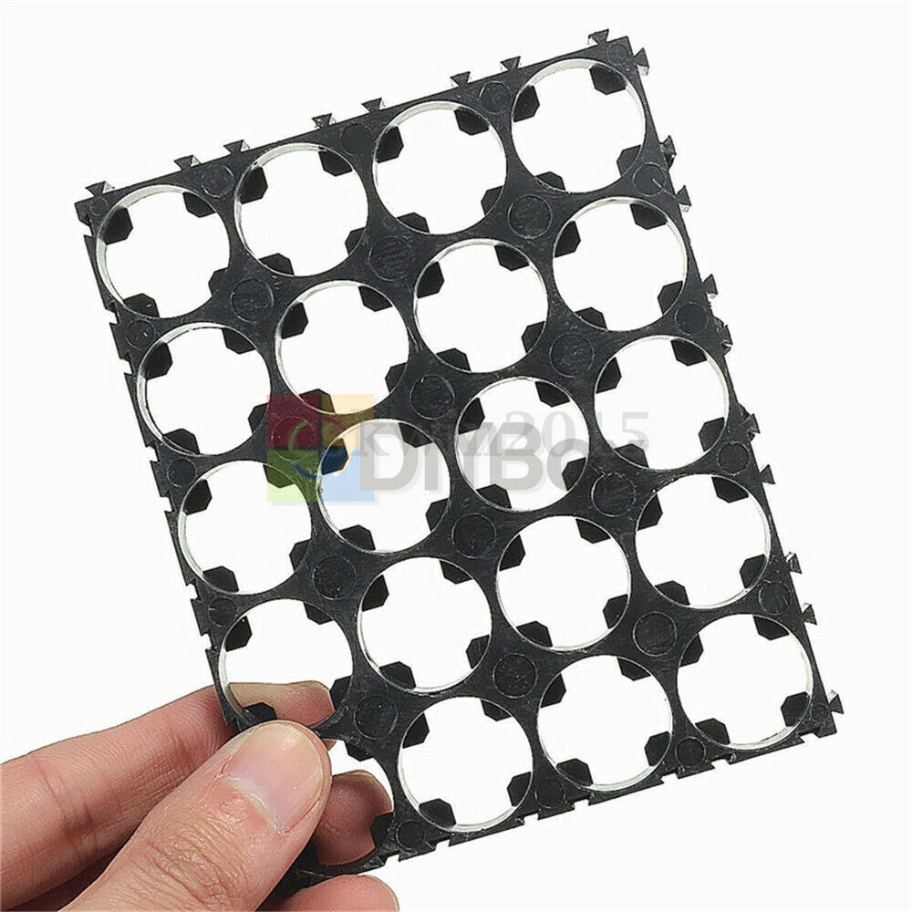 4x5 Cell 18650 Battery Spacer Radiating Shell Pack Plastic Heat Holder Bracket