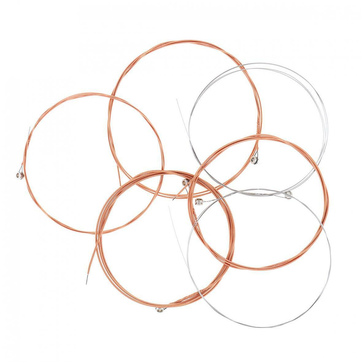 Acoustic Flok Guitar String Steel Core Phosphor Alloy with Nickel-Plated Ball-En