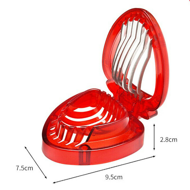 1pc kitchen Fruit gadget strawberry slicer Fruit Cutter Slice Kitchen Too.l8