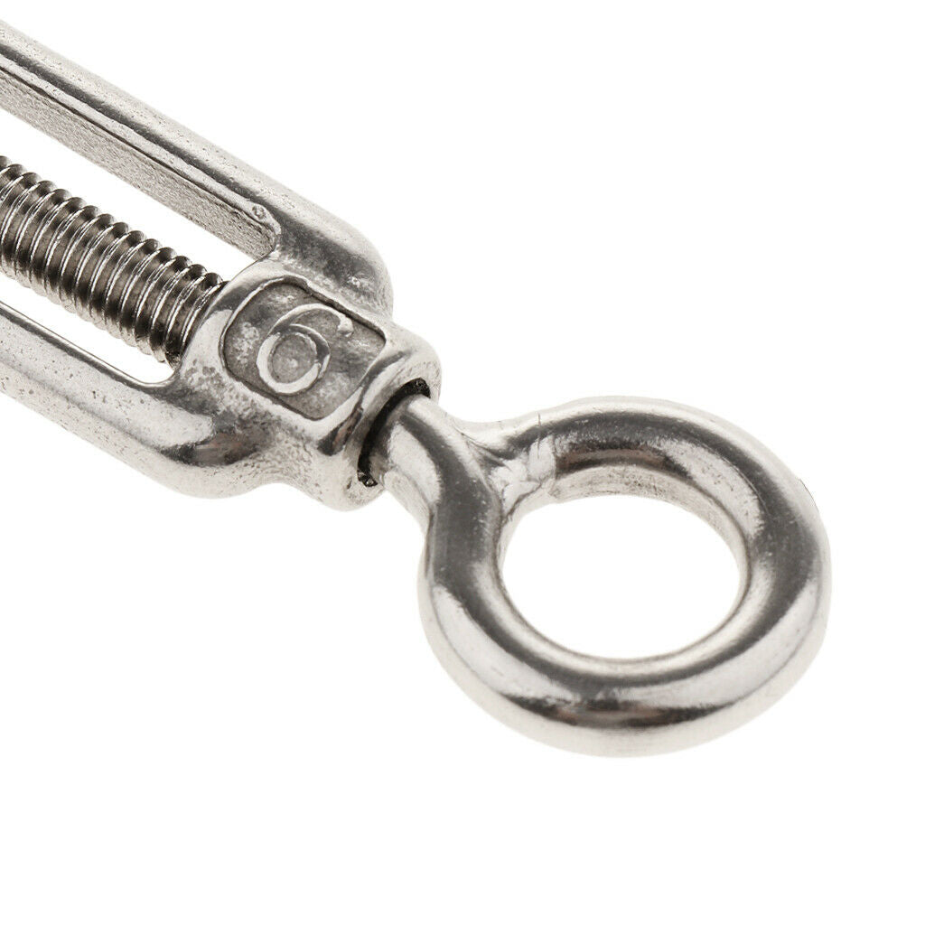 4Pcs 304 Stainless Steel Turnbuckle Screw M4 M5 M6 M8 Suitable for Tightening