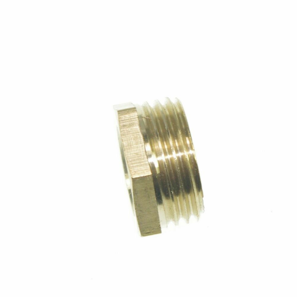 Water Oil Hydraulic Air Pressure Gauge M14*1.5 0.6/1Mpa with 1/2"BSPP Adapter
