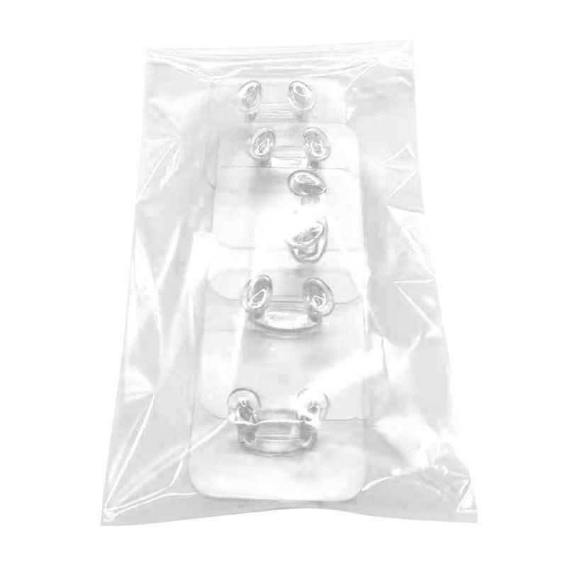 5Pcs Home Office Wall Adhesive Power Plug Socket Holder Hanger Sticky Hook