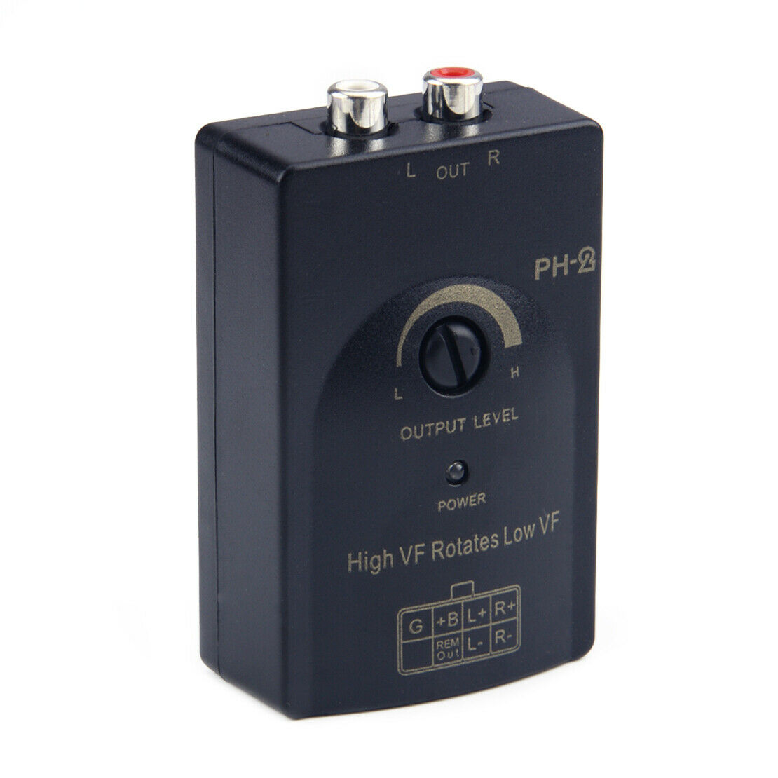 New Car Audio RCA Speaker Level Line Output Converter High To Low as