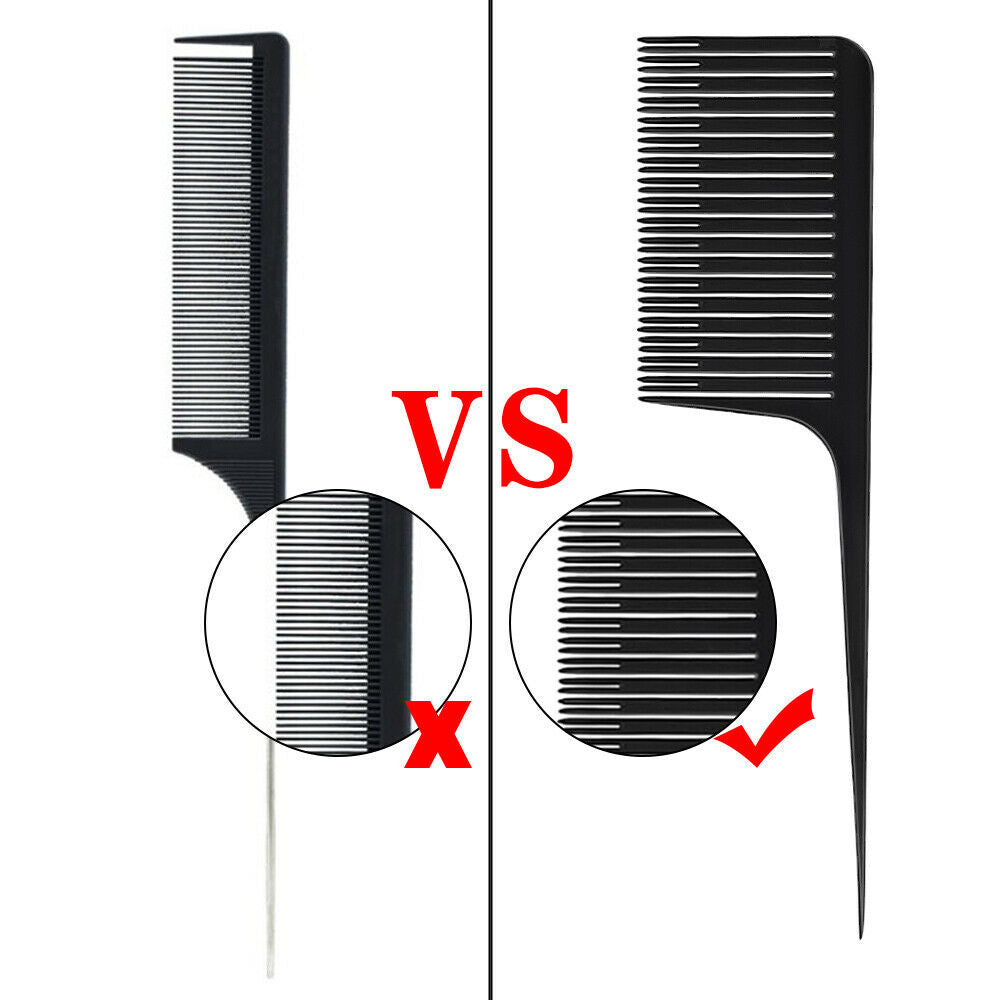 3pcs Professional Weaving Highlighting Foiling Hair Comb Hair Coloring Combs