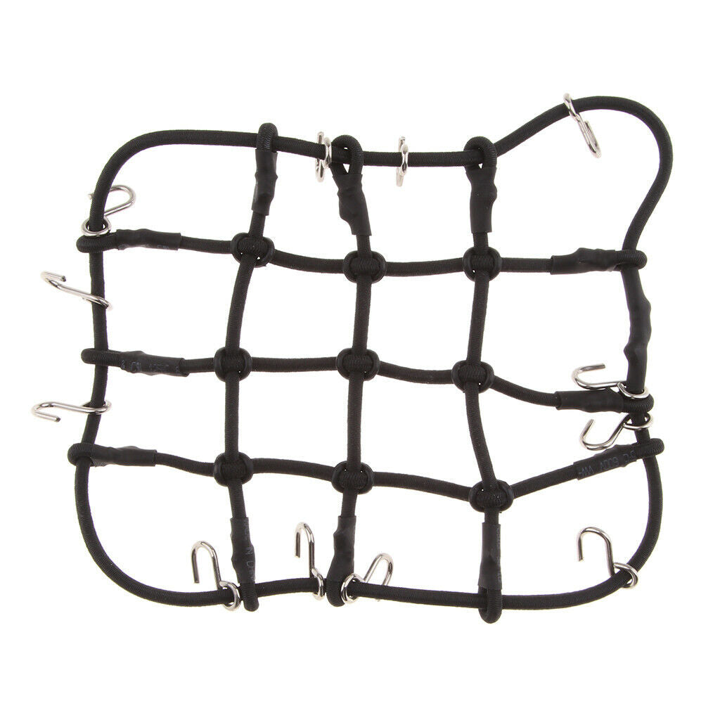 2Pcs Elastic Car Luggage Net with Hook Cargo Net for SCX10 D90 4 RC