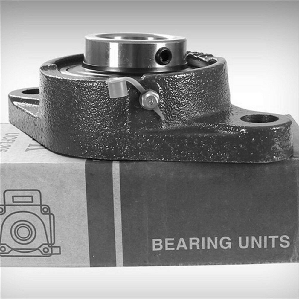 UCFL207 I.D. 35mm Mounted Pillow Block Bearing Solid Base Cast Iron Housing