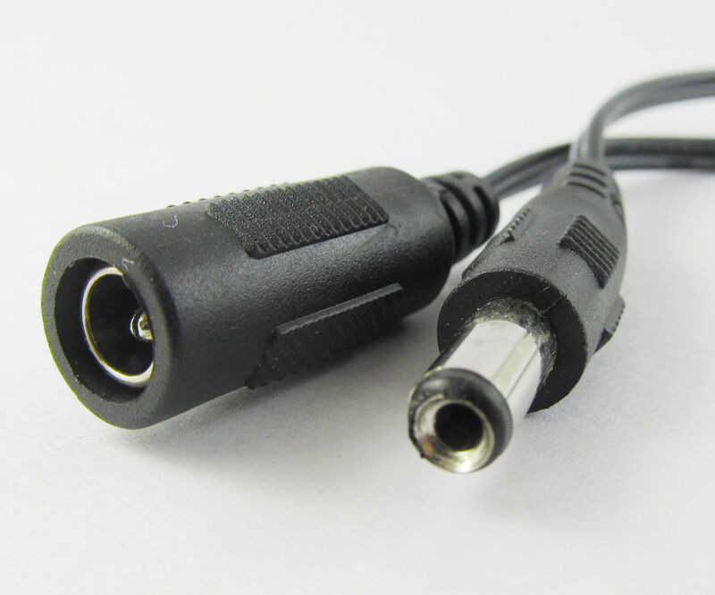 5pcs DC Power Convert Cable 5.5x2.1mm DC Power Female to 5.5x2.5mm Male 17cm