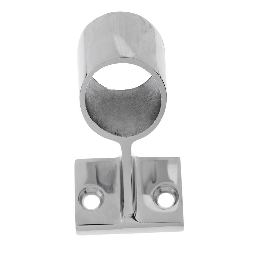 Polished 316 Stainless Steel Marine Boat Stanchion 60Â° Hand Rail Fitting 1
