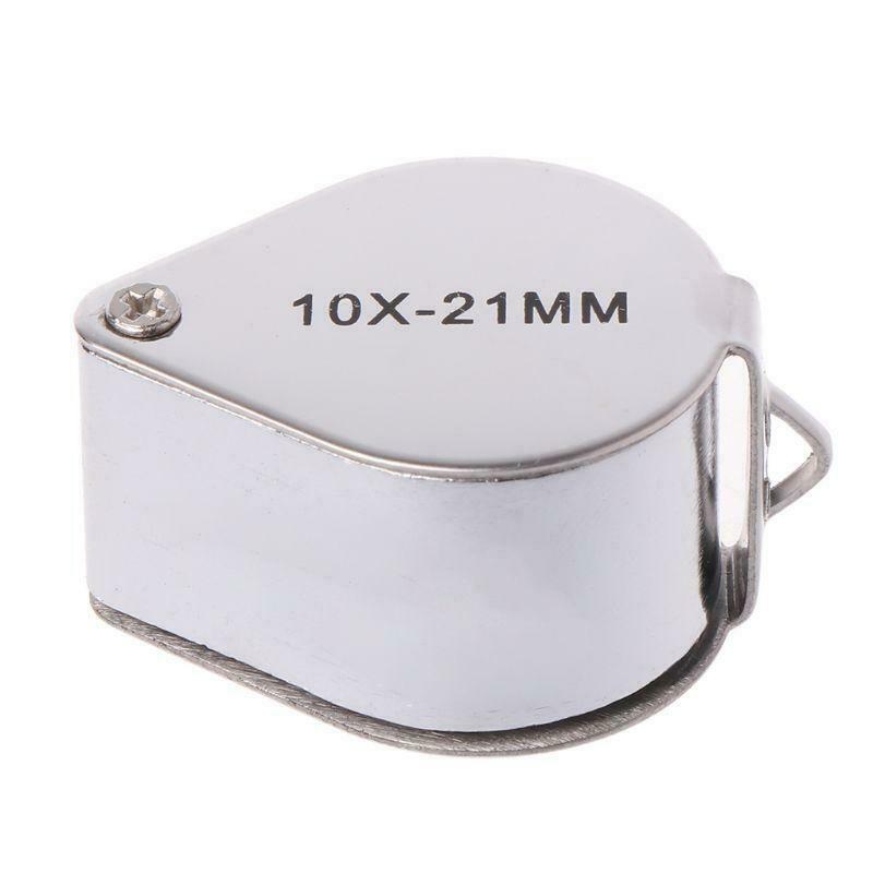 Mini Triplet Jeweler Eye Loupe Magnifier Magnifying Glass Jewelry Diamond Hot