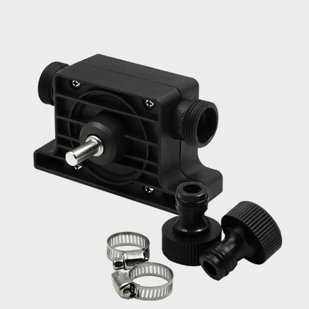 8mm Round Shank Plastic Water Drill Pump Micro Self-priming Pump Garden Supplies