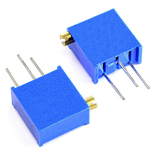 [4pcs] T93XB500K Potentiometer 500K Ohm THT