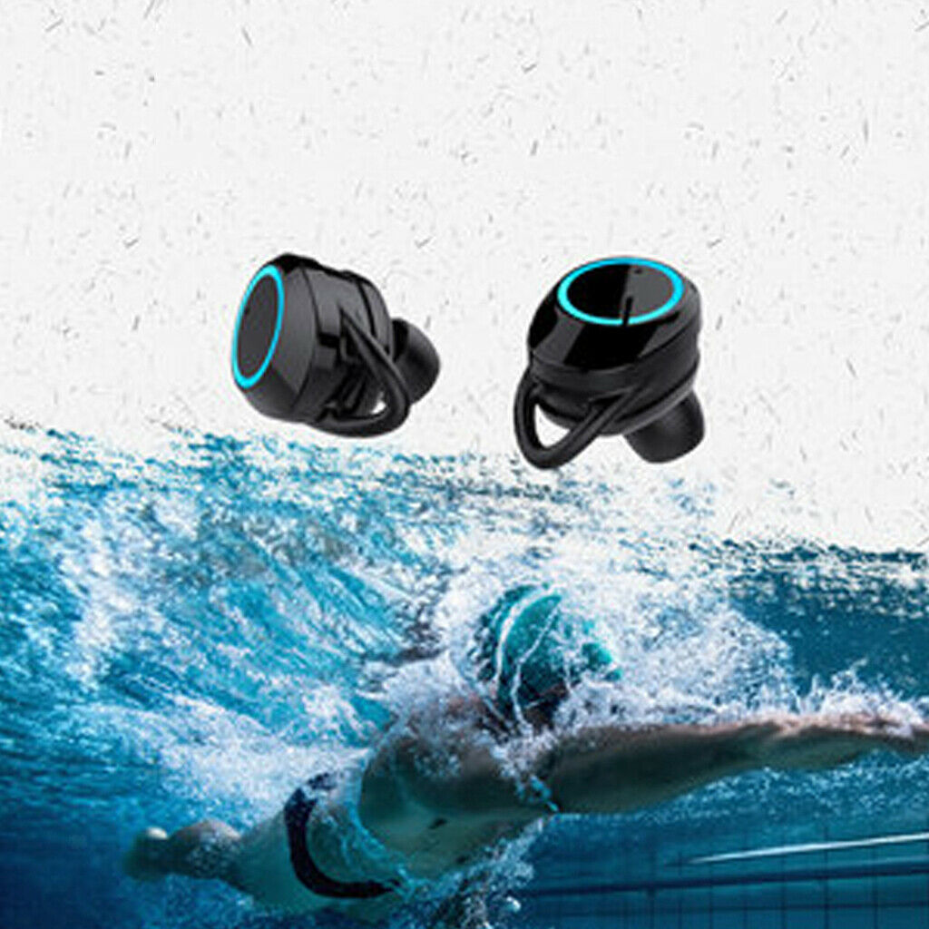 Waterproof X8 Touch Control Bluetooth 5.0 mini Wireless headphones Red