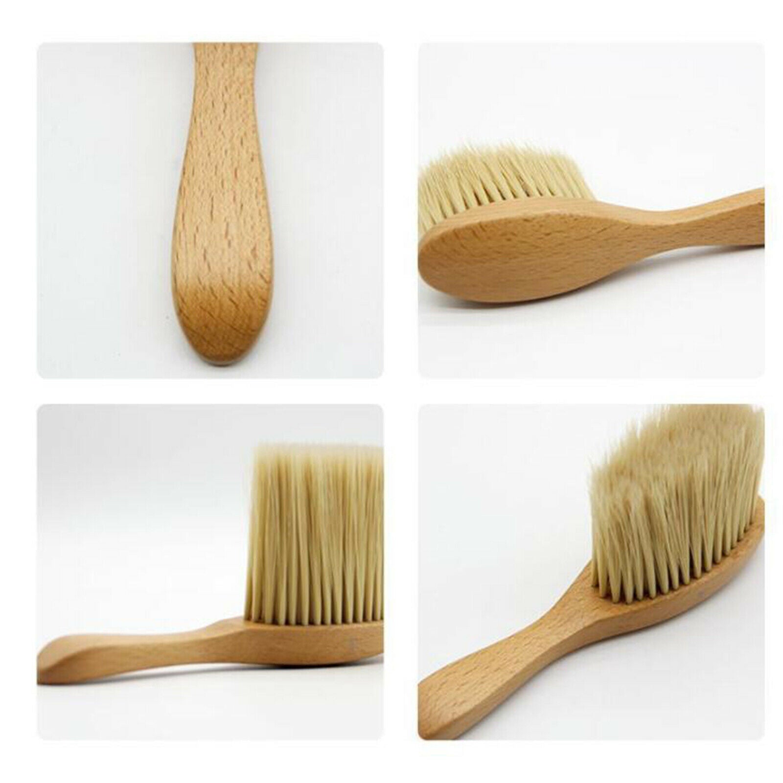 Nylon Hair Cleaning Brush Salon Men Women Brush Barber Hair Daily Use Tool