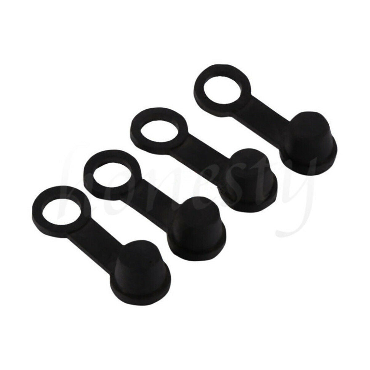 8pcs Universal Motorcycle Rubber Brake Caliper Bleed Nipple Screw Dust Cap Cover