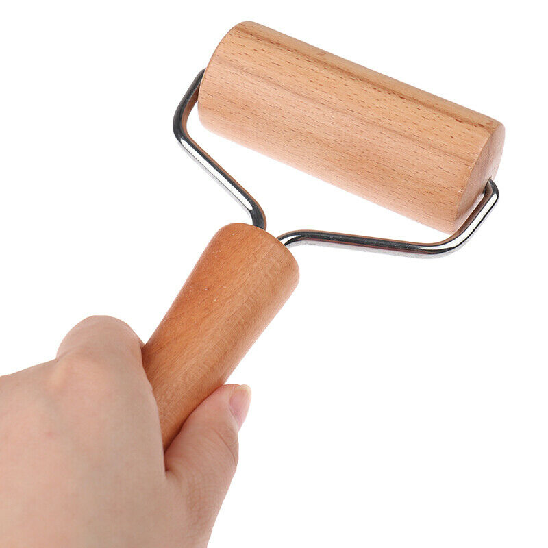 1Pcs Rolling Pin Pastry Pizza Pasta Hand Rolling Bake Roller Wooden Baking TBDD