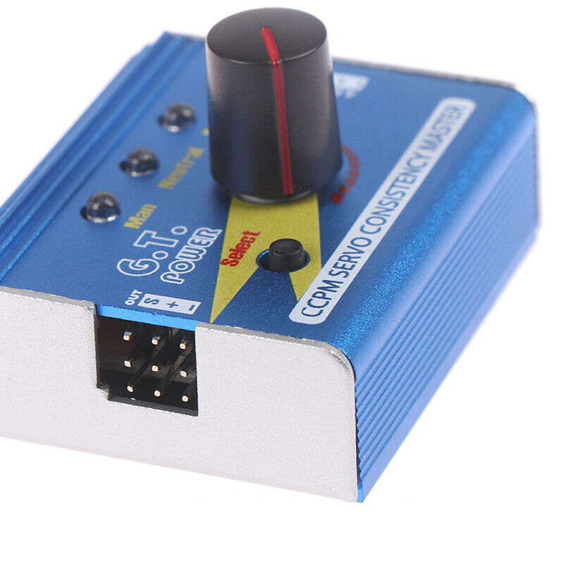 Adjustment Steering Gear Tester CCPM 3-Mode ESC Servo Motor RC Helicopters Ca Qx