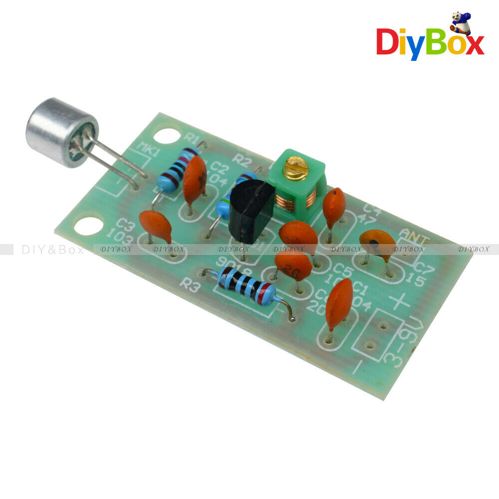 Mini Wireless Microphone Ham FM Wireless Radio Transmitter Module 3-5V 91-103MHz