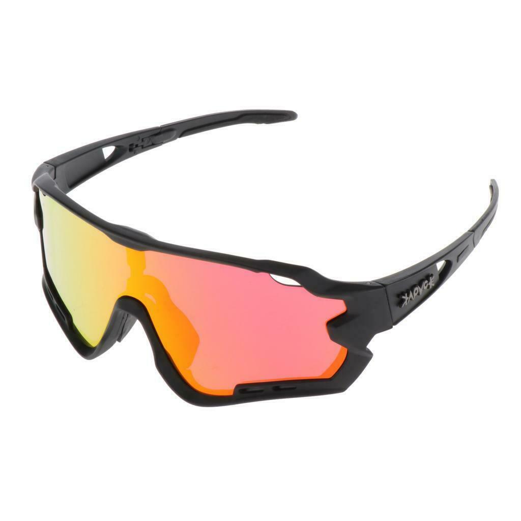 Men Cycling Glasses Bike Bicycle Eyewear Sports Polarized Sunglasses Style1