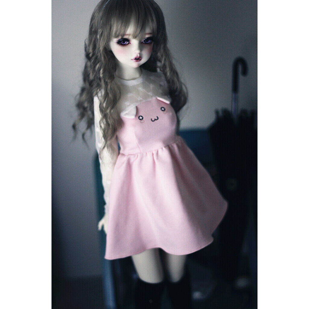 Beautiful One Piece Long Sleeve Lace Skirt Dress For 1/3